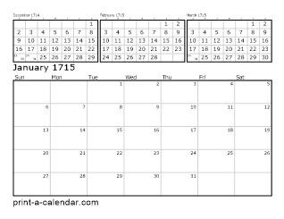 1715 Four Month Overview