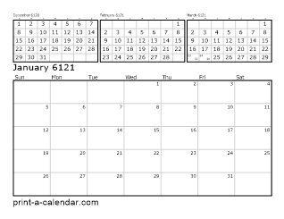 6121 Four Month Overview