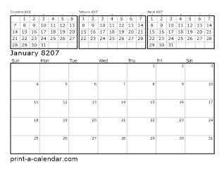 8207 Four Month Overview